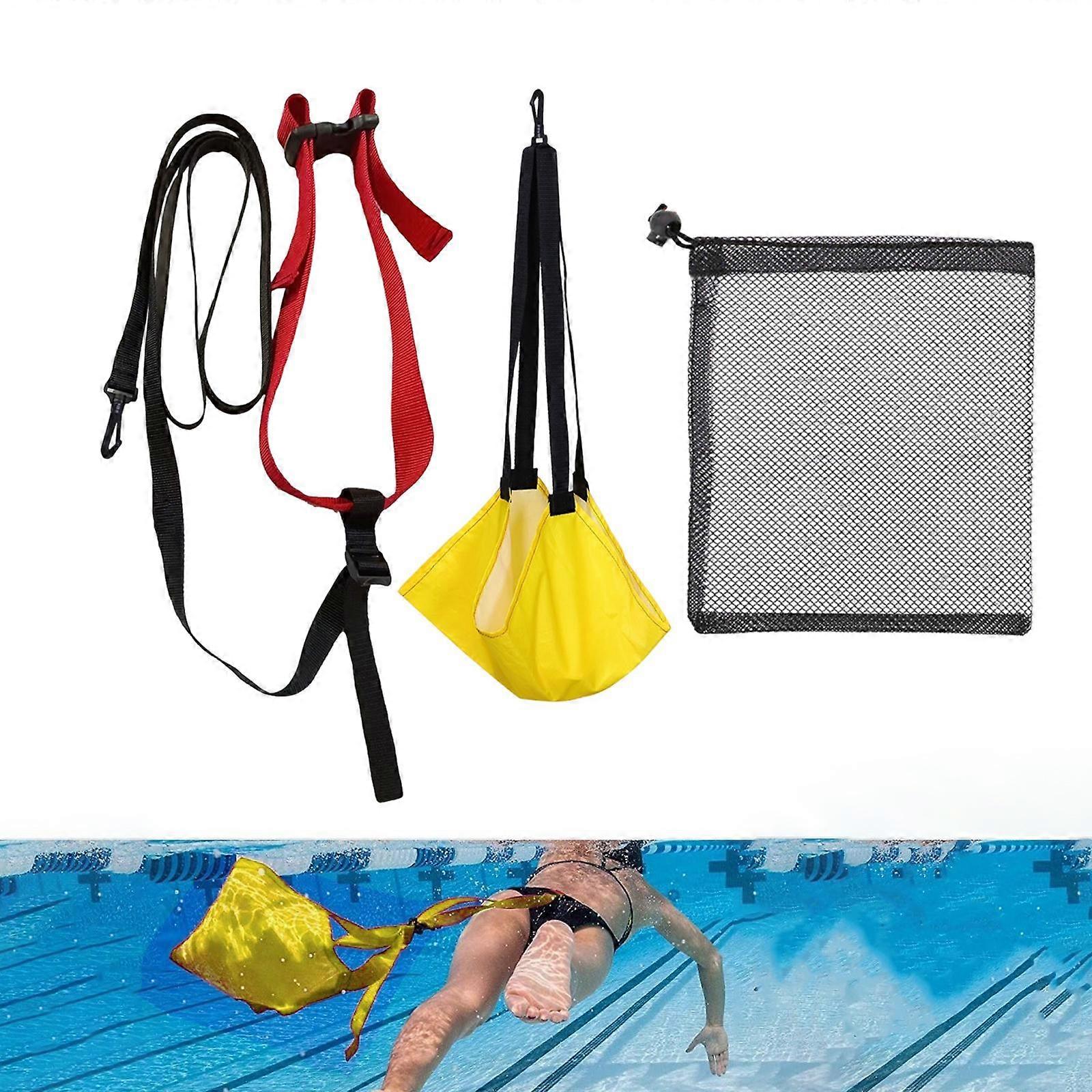 Swimming Resistance Training Set Adjustable Swim Trainer for Enthusiasts