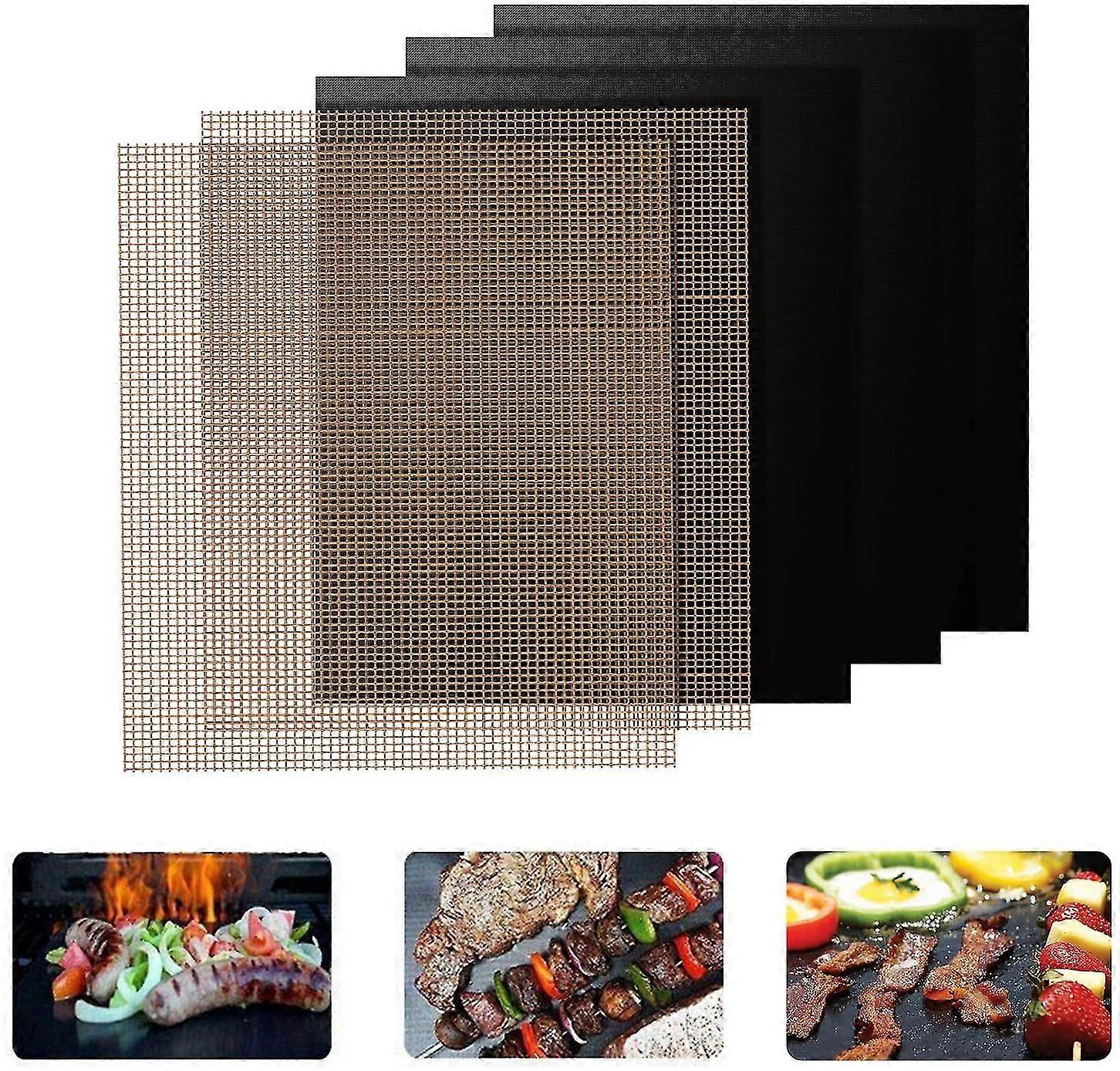 Barbecue Accessories(5 pcs, black, brown)
