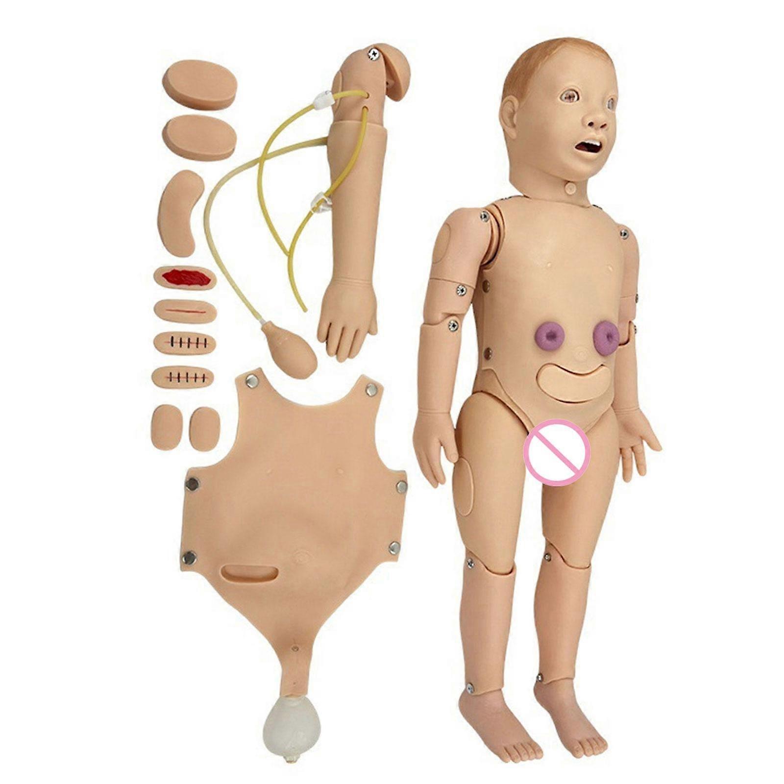 Advanced Infant Care Training Model Combining CPR Simulation and High Fidelitys Nursing Practice for Medicals Students Multicolor