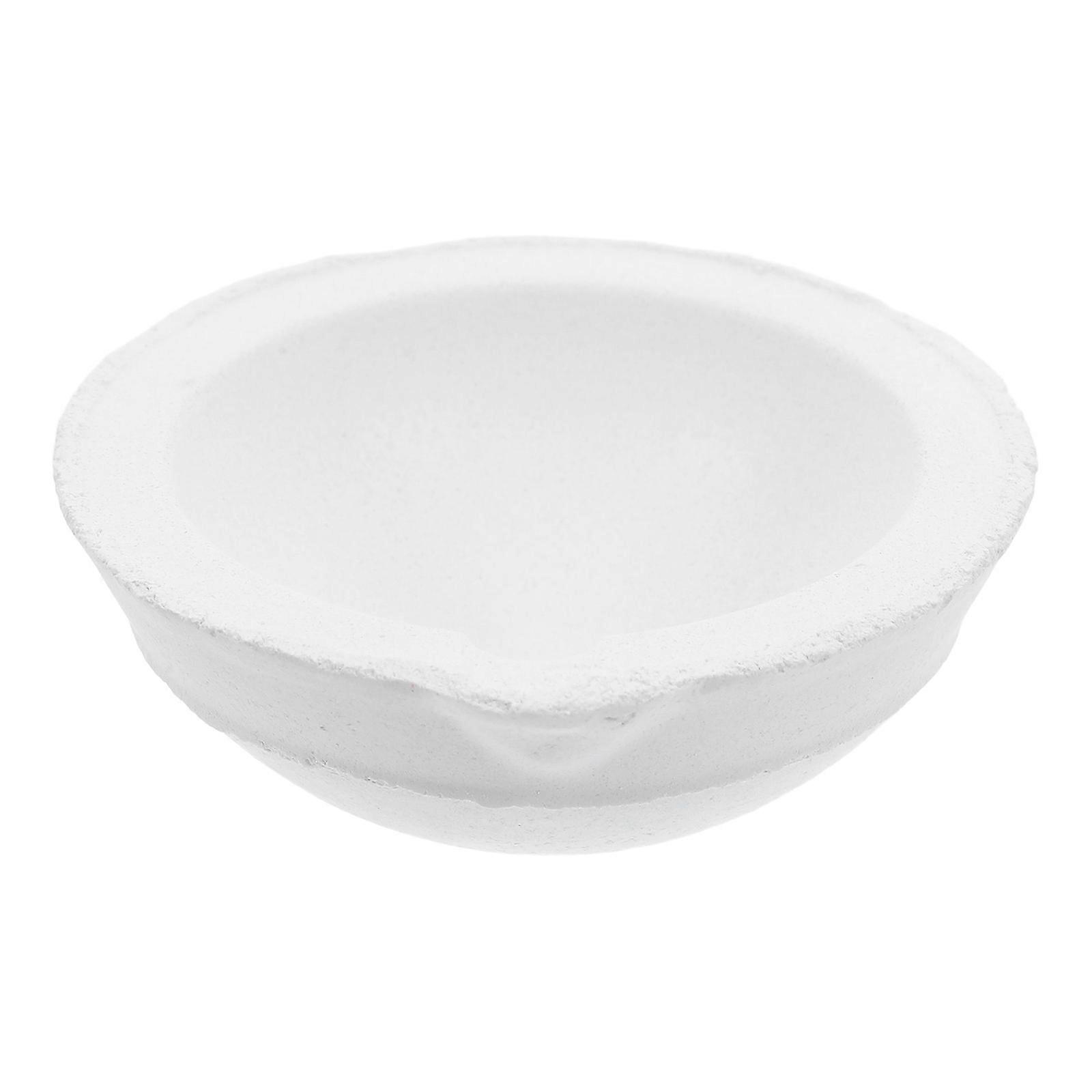 High Temperature Resistant Quartz Crucible Cup For Casting Gold Silver And Brass 1Pack