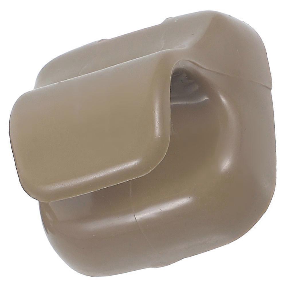 Sun Visor Hook Car Sun Visor Retainer Holder Fixing Clip Beige PP Material