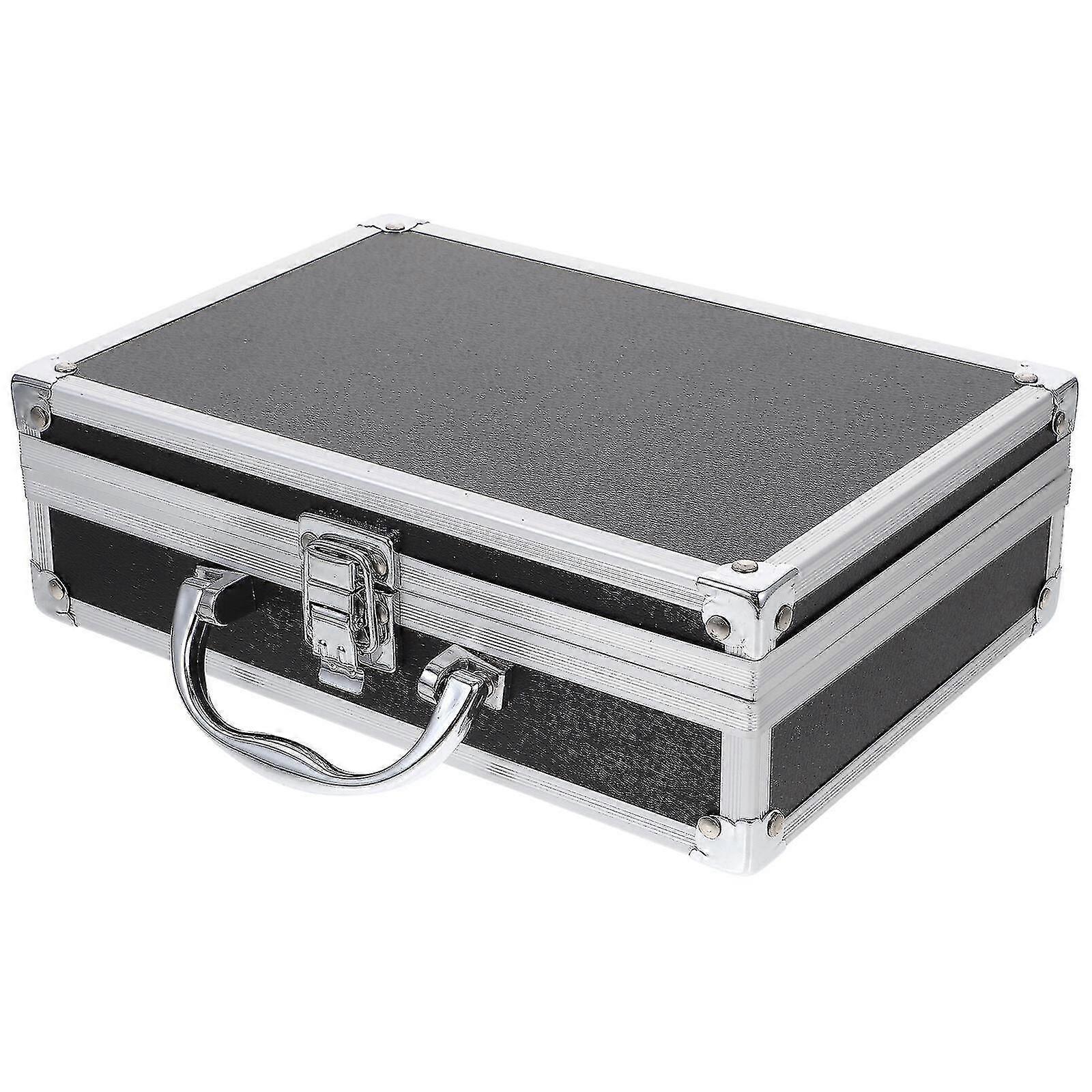 Handheld Container Multi-functional Tool Briefcase Aluminium Case Gadget Storage Box