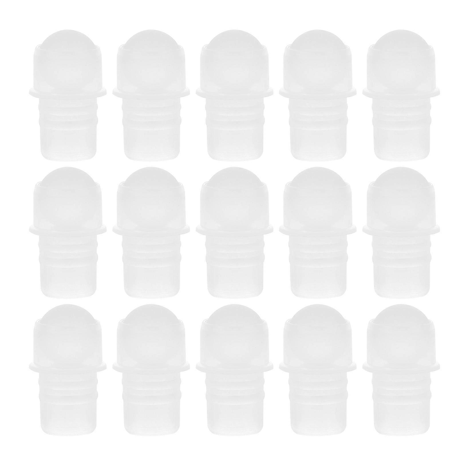 Roller Ball Inserts for Essential Oil Bottles with Smooth Rolling Ball 50Pcs