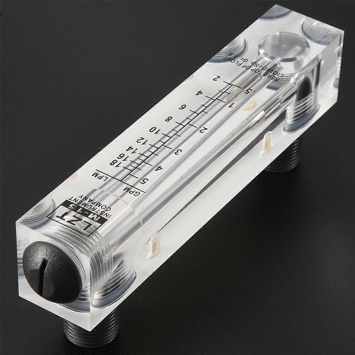 0,5-5 GPM 2-18 LPM Waterstroompaneel zet Type Debietmeter op