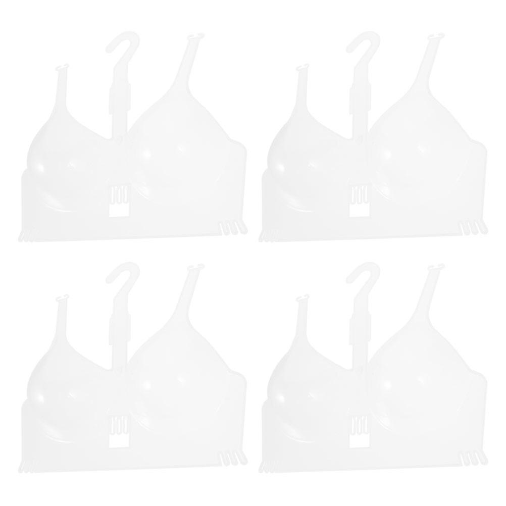 Plastic Female Hanging for Shop Display 4Pcs Set