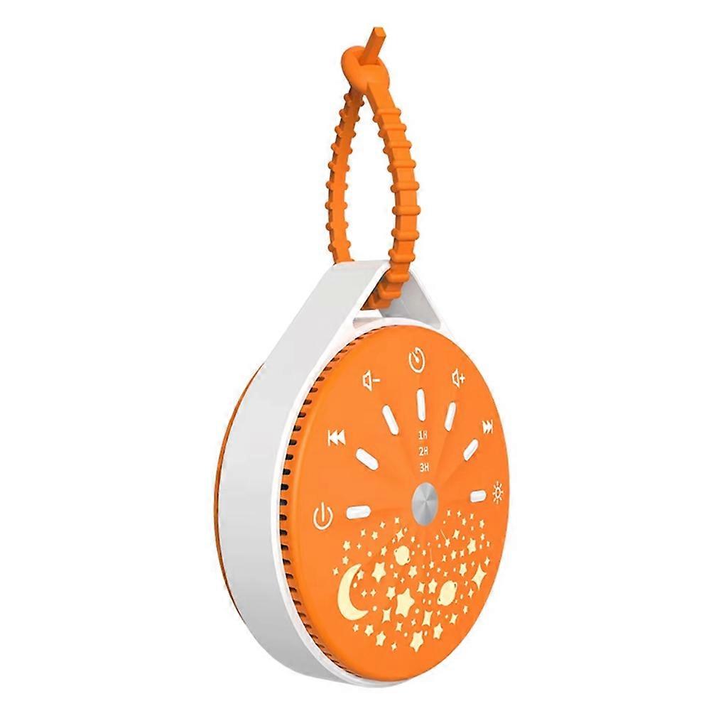 K6 Baby White Noise Machine USB Sleep Machine Baby Sleep Sound Player Night Light Timer Noise Player for Sleeping