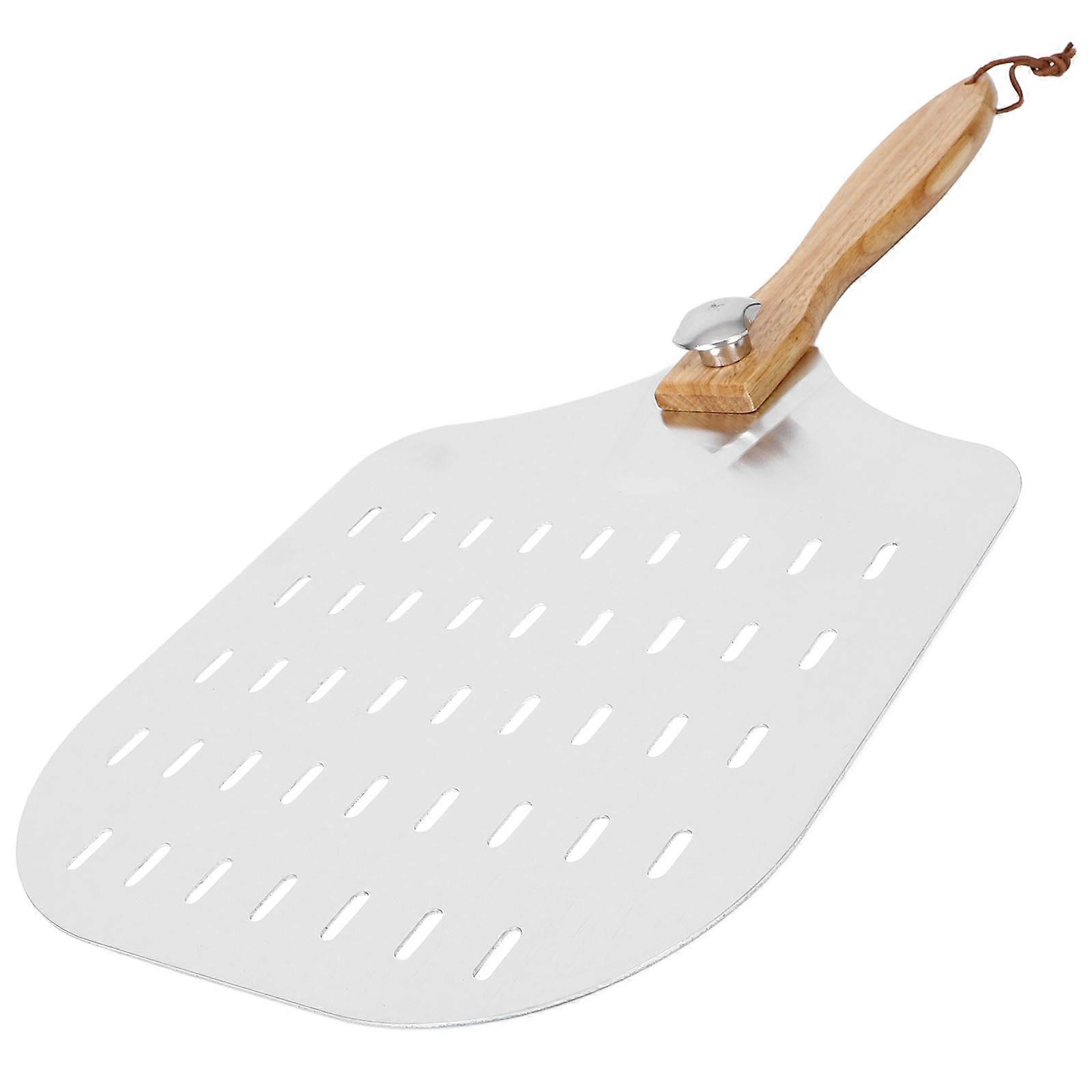 Square Pizza Paddle Slider Stainless Steel Baking Accessory Home Users 1Pack