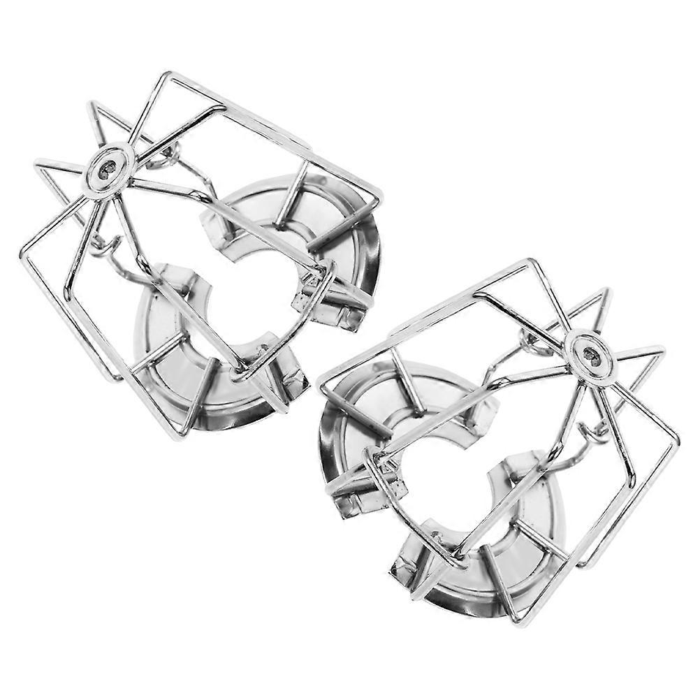 Fire Sprinkler Head Protector with Iron Wire Cage for 2Pcs Flush Mount Sidewall Sprinklers