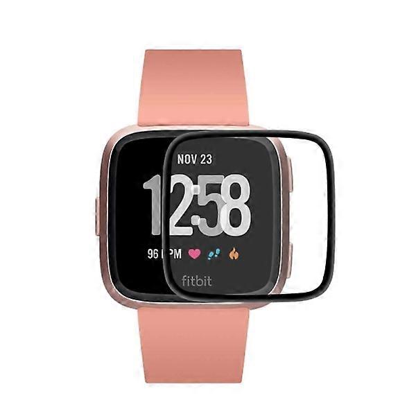 HAT PRINCE Full Coverage Screen Protector compatible with Fitbit Versa 3/Sense