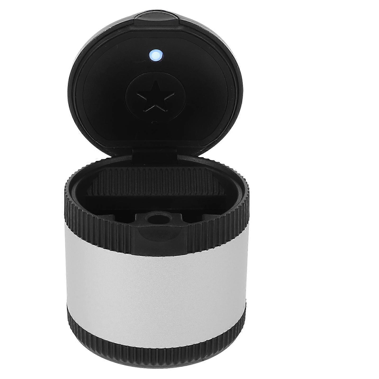 Metal Car Ashtray with Lid for Use Multi Color Design