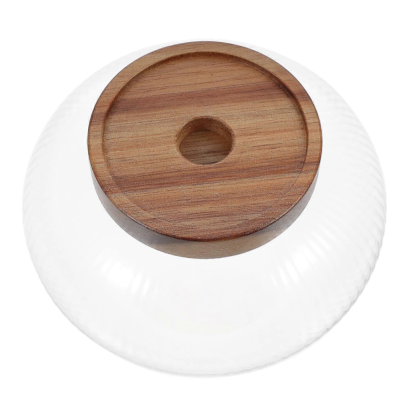 Glass Tea Jar for Storage Use Useful Sealed Jar Coffee Nuts Container