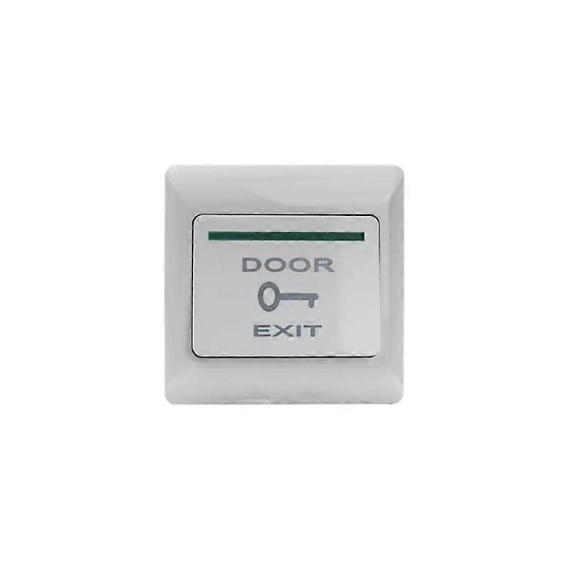 Door Release Button 12V Surface Mount Exit Switch for Door Access Control with Automatic Reset