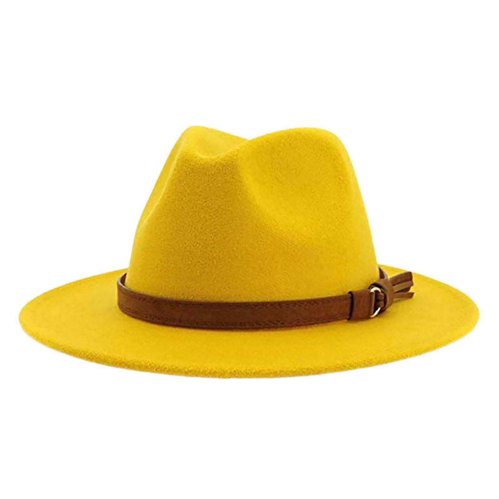 Fedora Ajustable Transpirable Felt Men Vintage Style Hat for Hiking