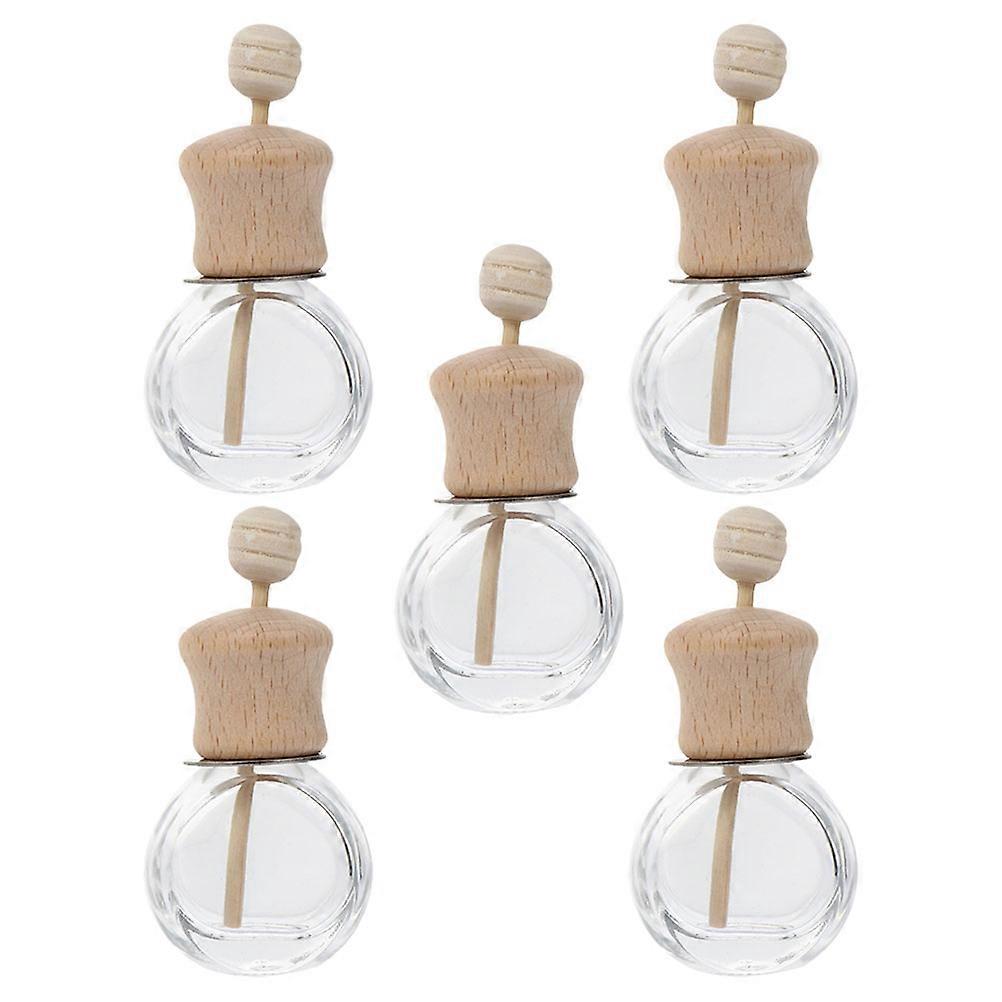 Assorted Color Car Diffuser Bottles for Car Air Freshener Use 5Pcs
