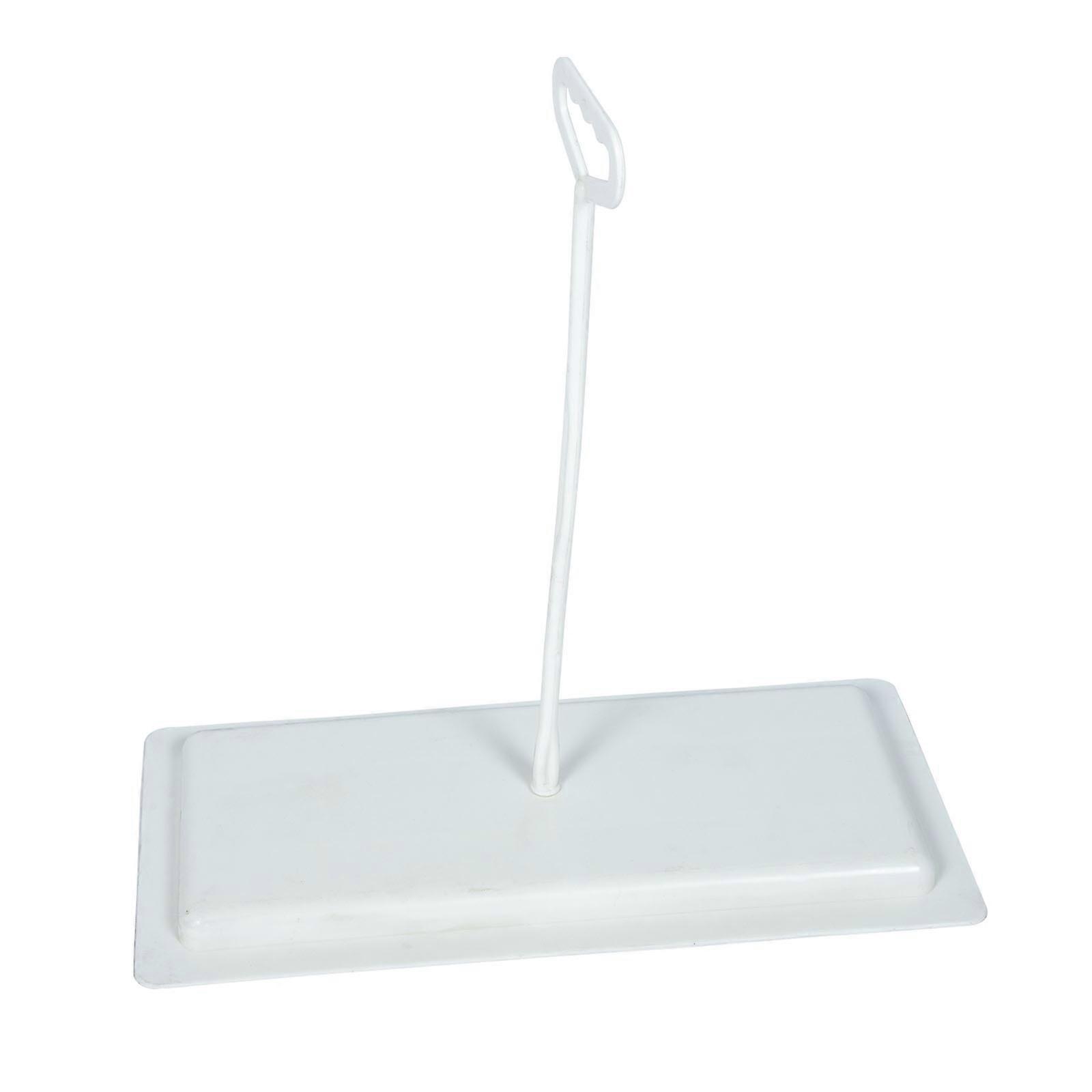 Thickened Squat Toilet Cover Board For Hygiene Improvement Rectangular White Simple Design 1Pack