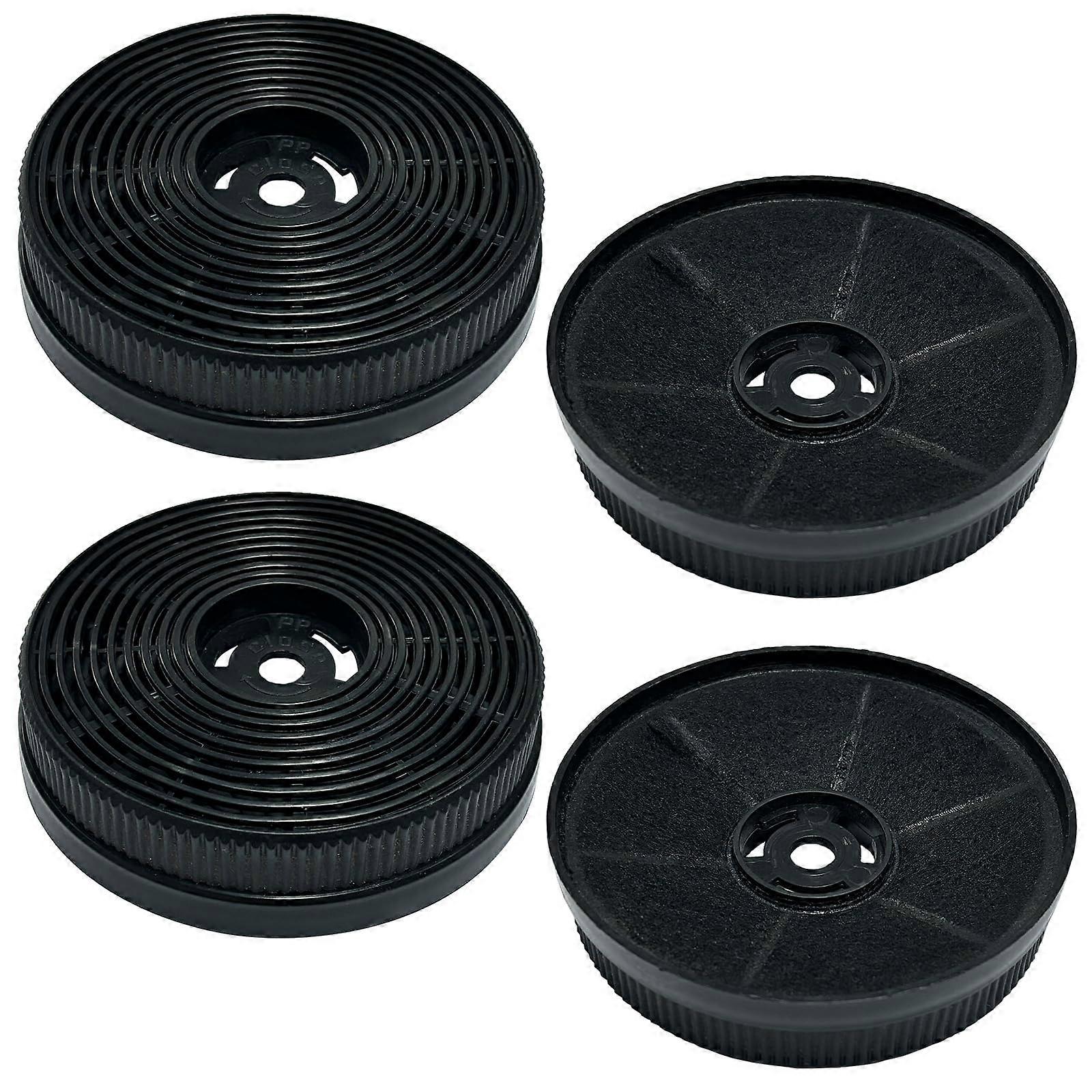 4 Pack Range Hood Charcoal Filter Replacement for Tieasy, Cosmo, SNDOAS, FIREGAS Models