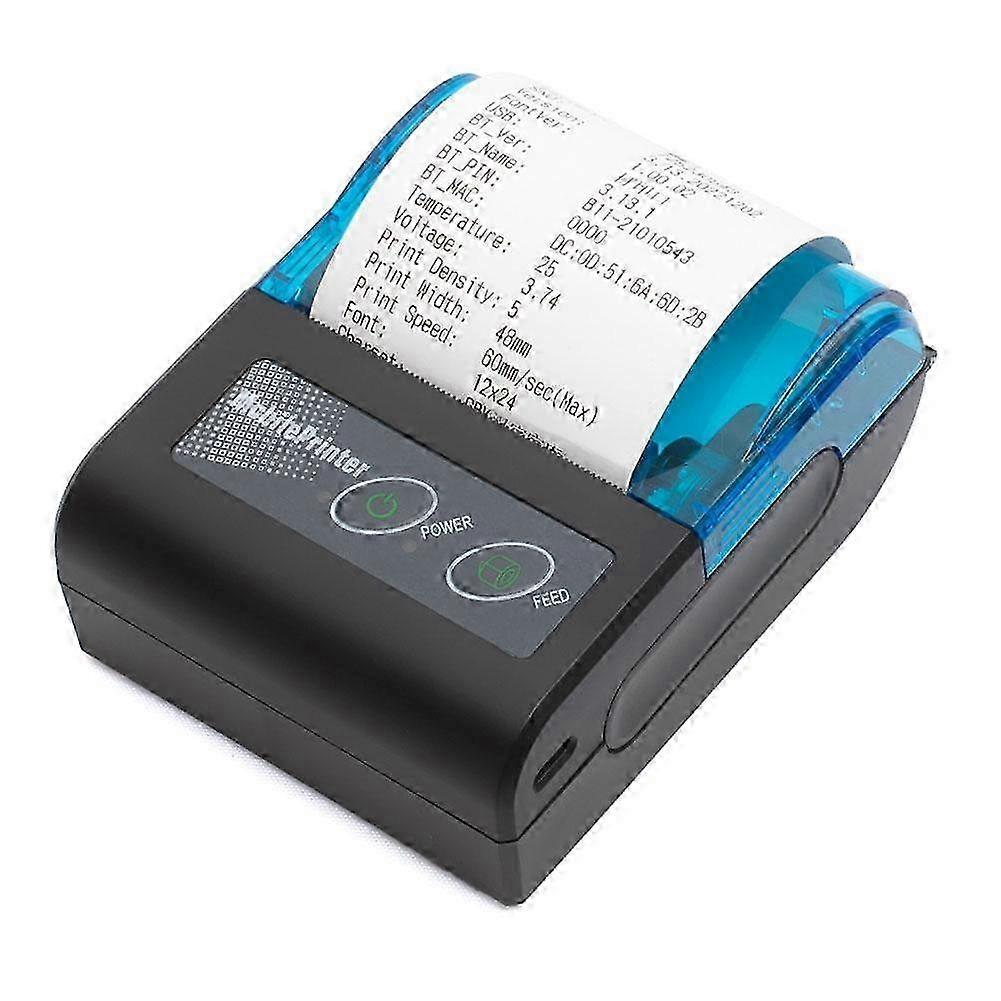 Mini Thermal Printer USB Receipt Bill Ticket Printer for MP58C7 English Version 25-26