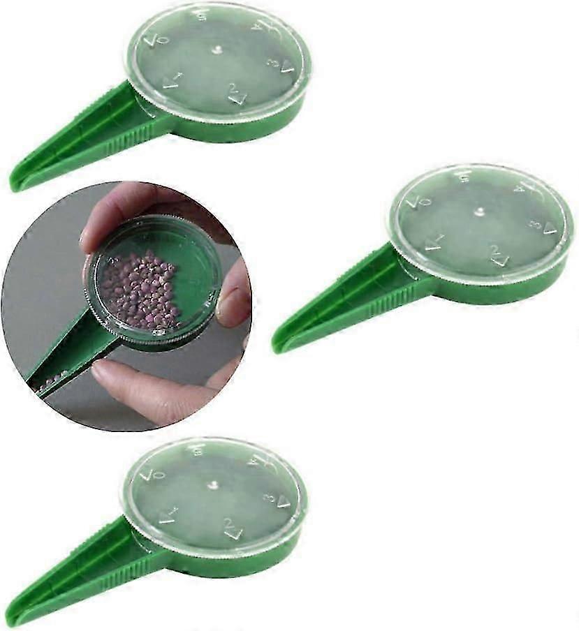 3pcs/pack dispenser, hopper device, farm tools, garden tools, planter, planter with 5 different settings