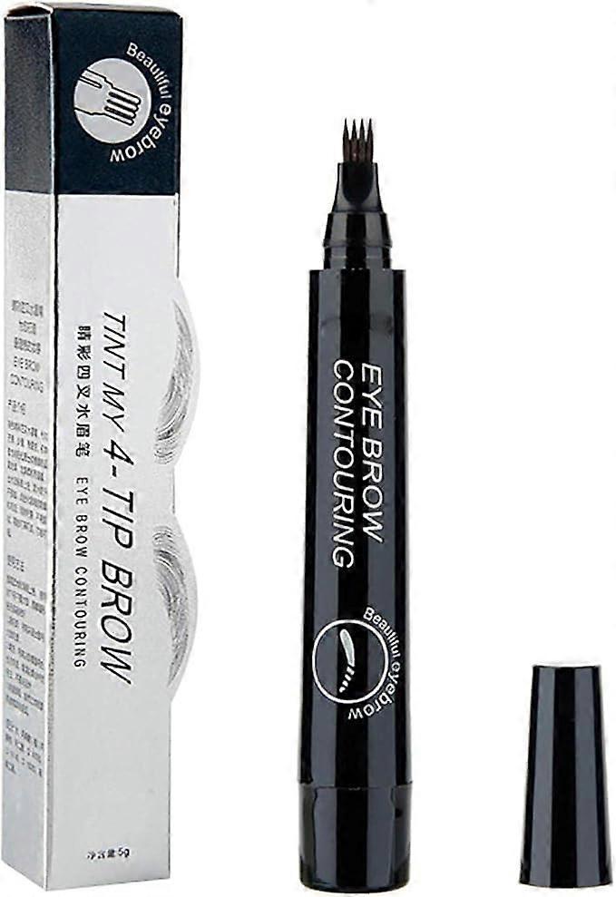 Waterproof Microblading Eyebrow Pencil with Precise DoubleBrush Tip for Natural LongLasting Brows