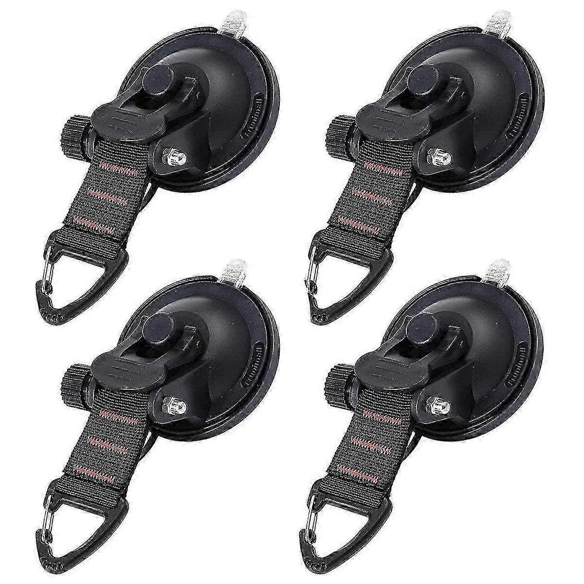 2025 4 Pack Suction Cup Anchor Washable Multi-Function Suction Cup Anchor Hook