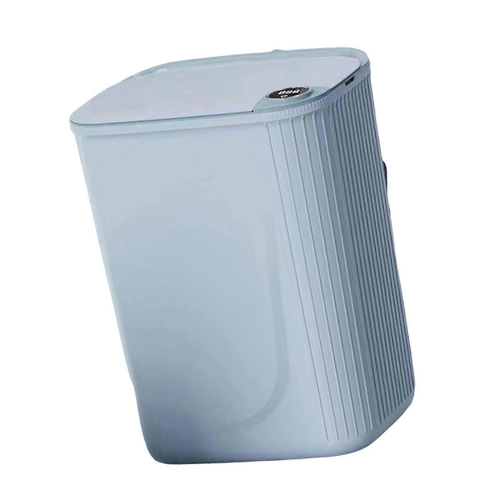 Motion Sensor Trash Can with Smart Lid, USB Rechargeable 1200mAh Battery, Quiet Large Capacity