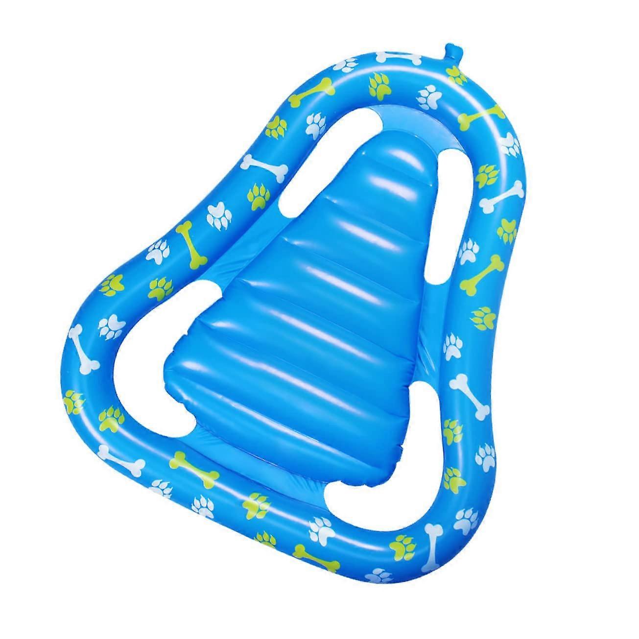Dog Pool Float Inflatable Pet Swimming Bed for Summer with Durable Leakproof Material