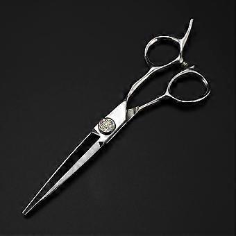 Hair Cutting Scissors 6 Inch 440C Steel with Precision Blades and Ergonomic Grip for Salon