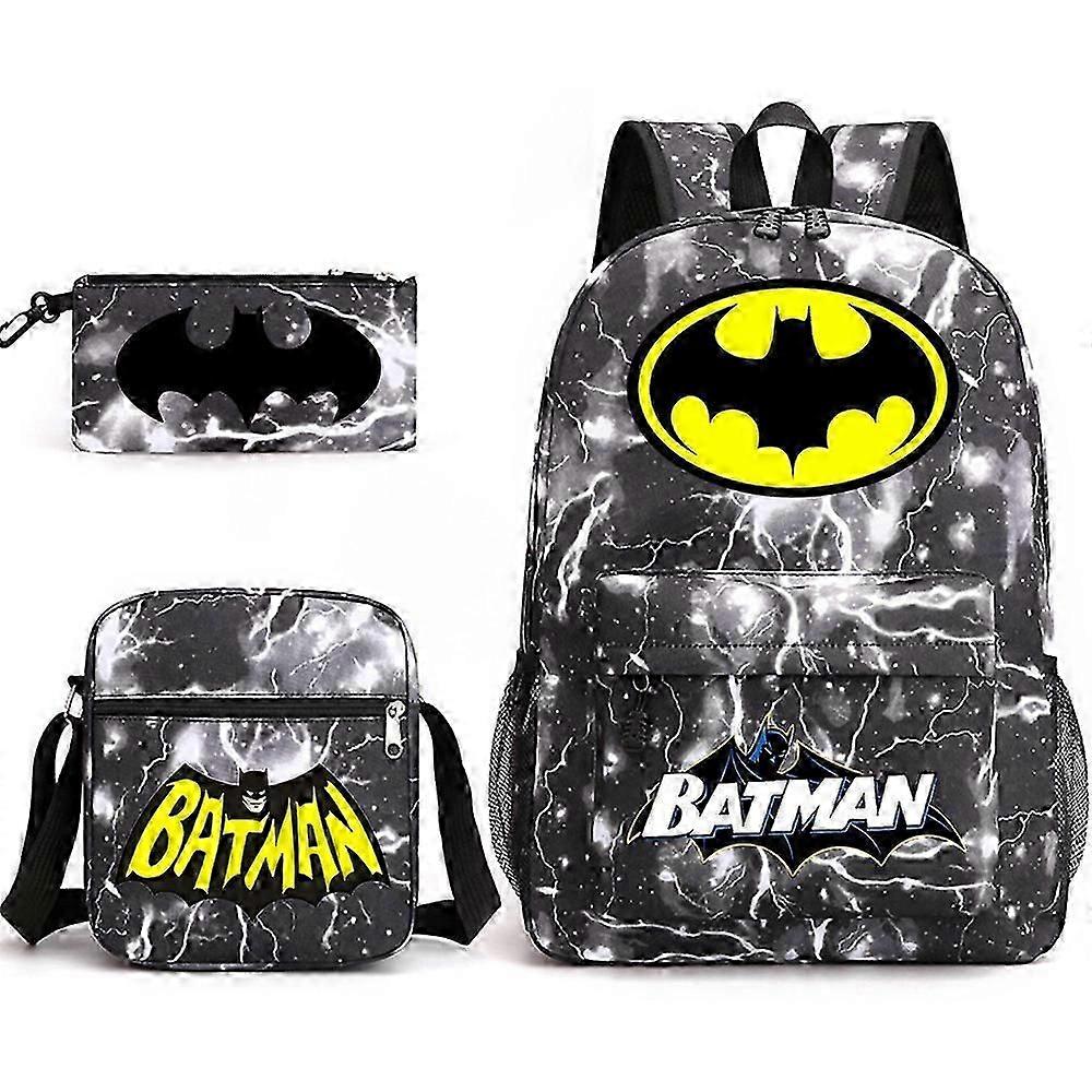 School Bag Backpack Pencil Case Shoulder Bag Three-Piece Set