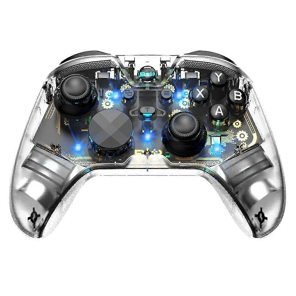 G6Pro RGB Wireless Game Controller for Switch/Switch 2/IOS/Android Bluetooth Double Hall Trigger Gamepad