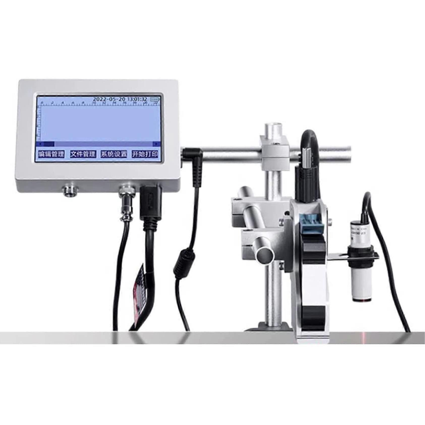 Inkjet Coding Machine Speed 600 DPI Date and Barcode Printer with 5 Inch Touchscreen