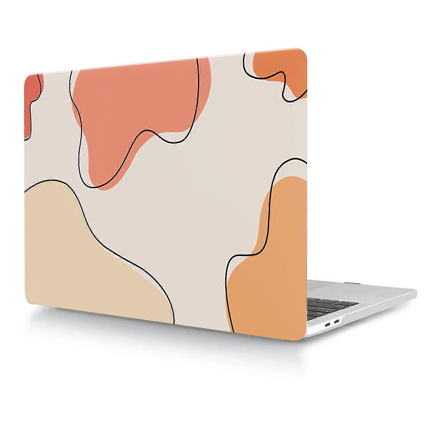 Hard Shell Case for MacBook 12 Inch A1534 20152017, ScratchResistant with Cooling Vent, Orange