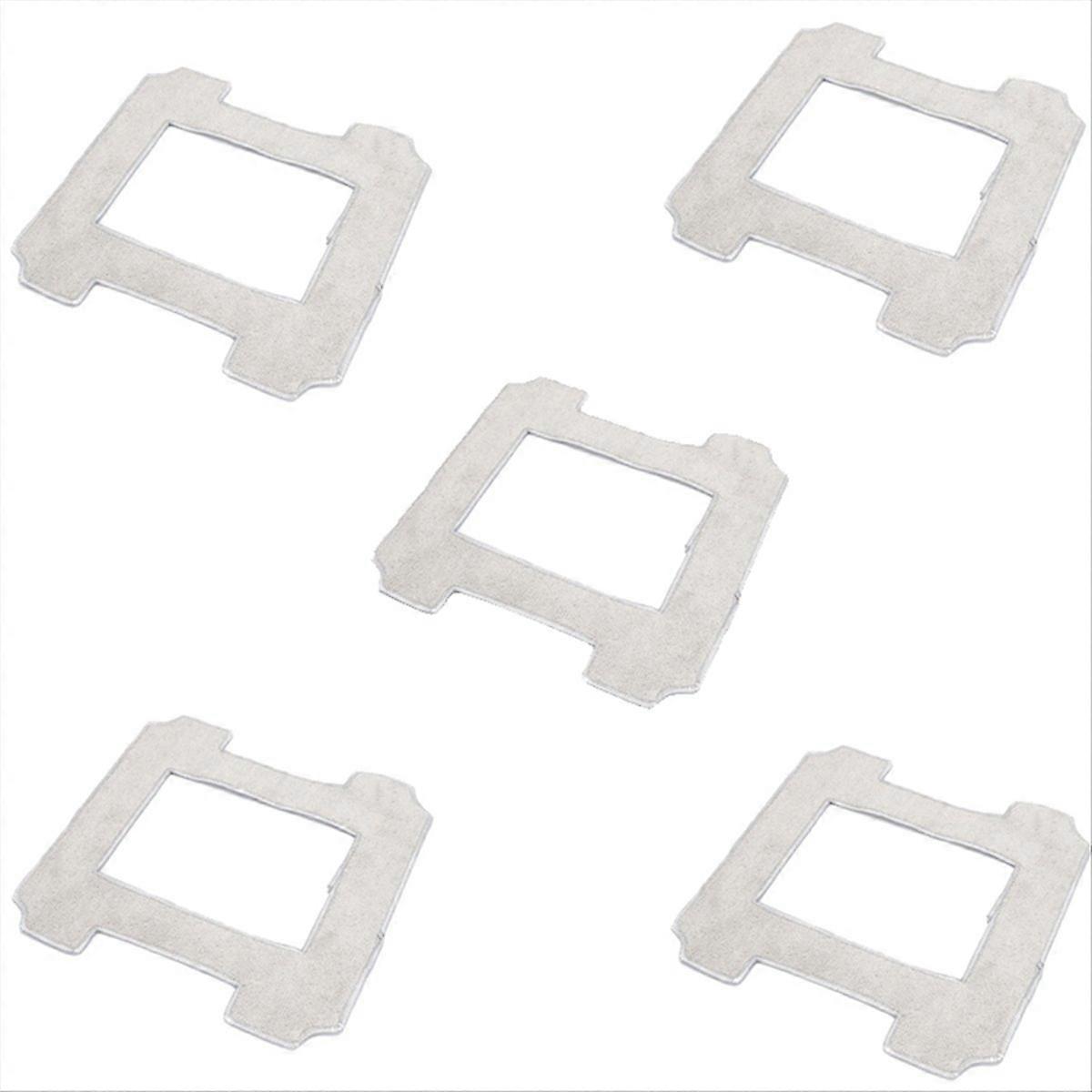 5 Pcs Window Cleaning Robot Cleanable and Reusable Microfiber Cloths