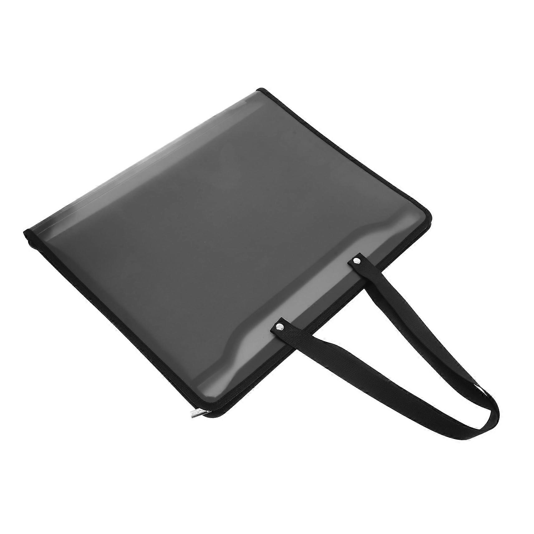 Art Portfolio Bag with Secure Document Storage and Multiple Pockets for Sketchbook and Artwork