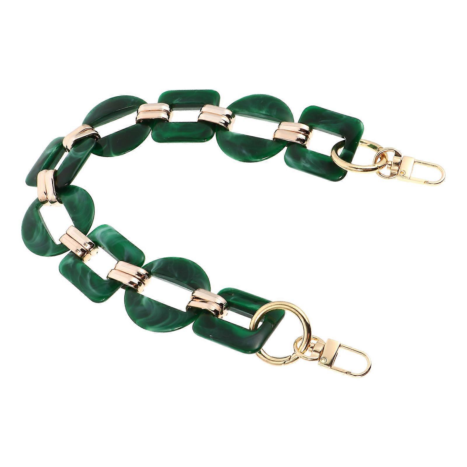 Resin Bag Chain for Decoration Use Unique Handbag Replacement Chain Bag Accessory