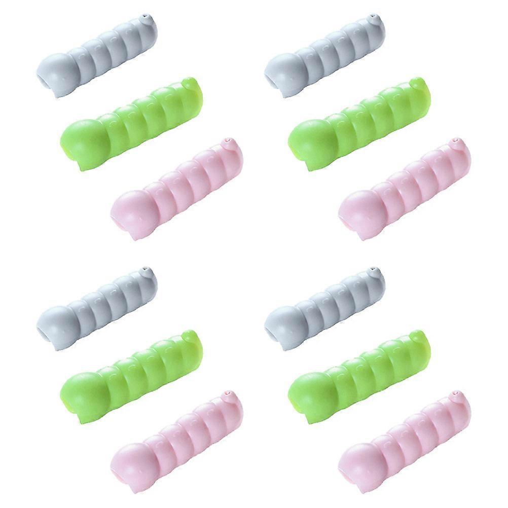 Bed Sheet Fasteners Caterpillar Plastic Clips for Bed Sheet Holding 24Pcs