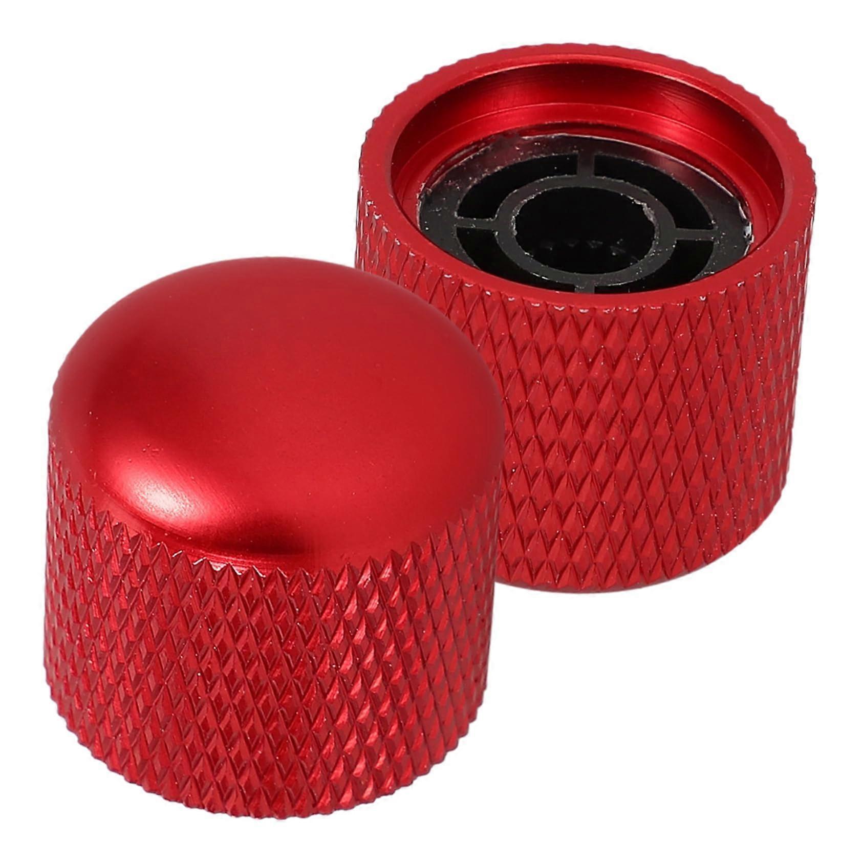 2PCS Metal Electric Guitar Volume Knobs for Bass Tone Control, Durable Easy Install Replacement
