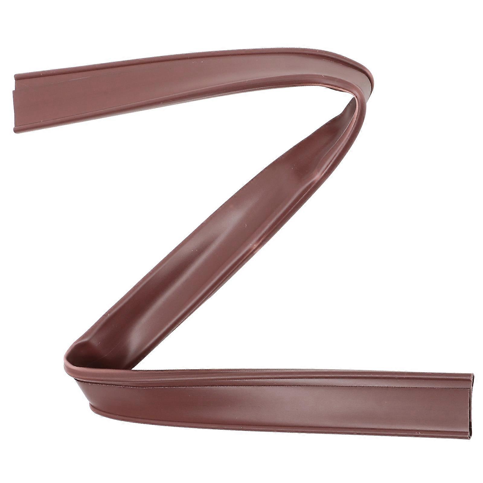 Brown Door Bottom Windproof Strip for Noise Blocking
