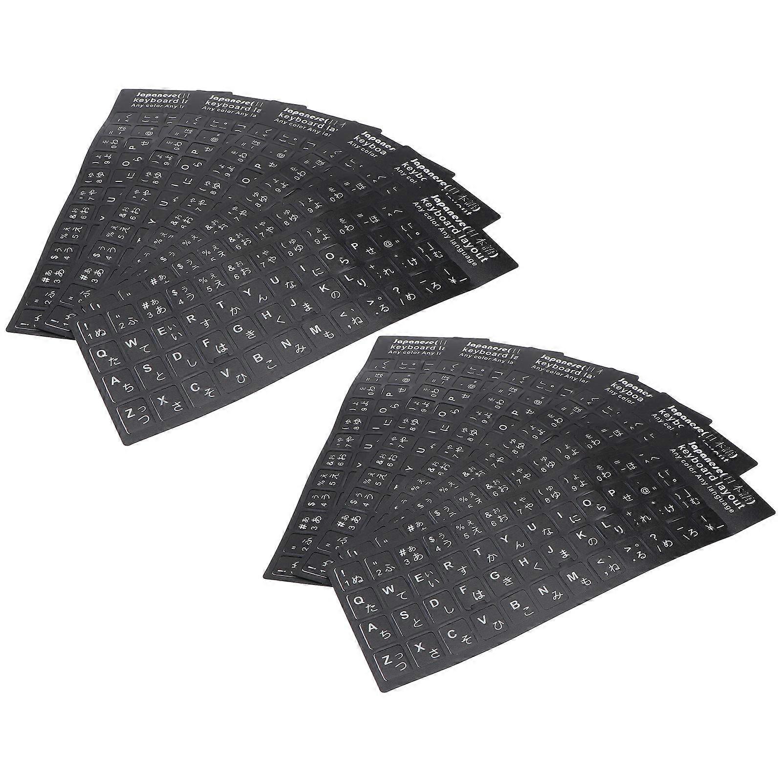 Foreign Language Keyboard Stickers Universal Keyboard Protector for 30Pcs