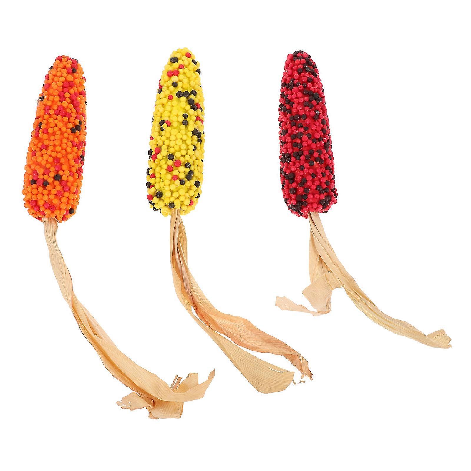 Simulation Corn Artificial Corn Decoration for 6Pcs Decorative Models