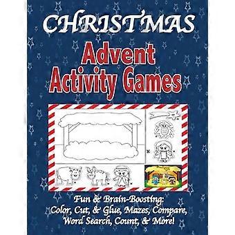 Kerst Advent Activiteit Spellen: Adventskalender, Spellen: Kleur, Knip, & Lijm, Doolhoven & Meer, Tips voor het Gebruik van het Boek