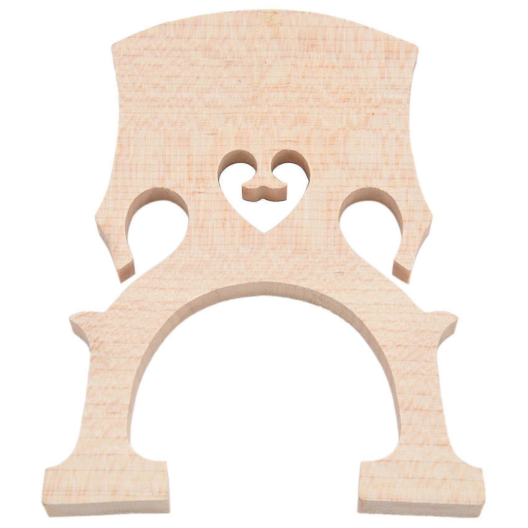 Professional Cello Bridge For 3/4 Size Cello Exquisite Maple Material