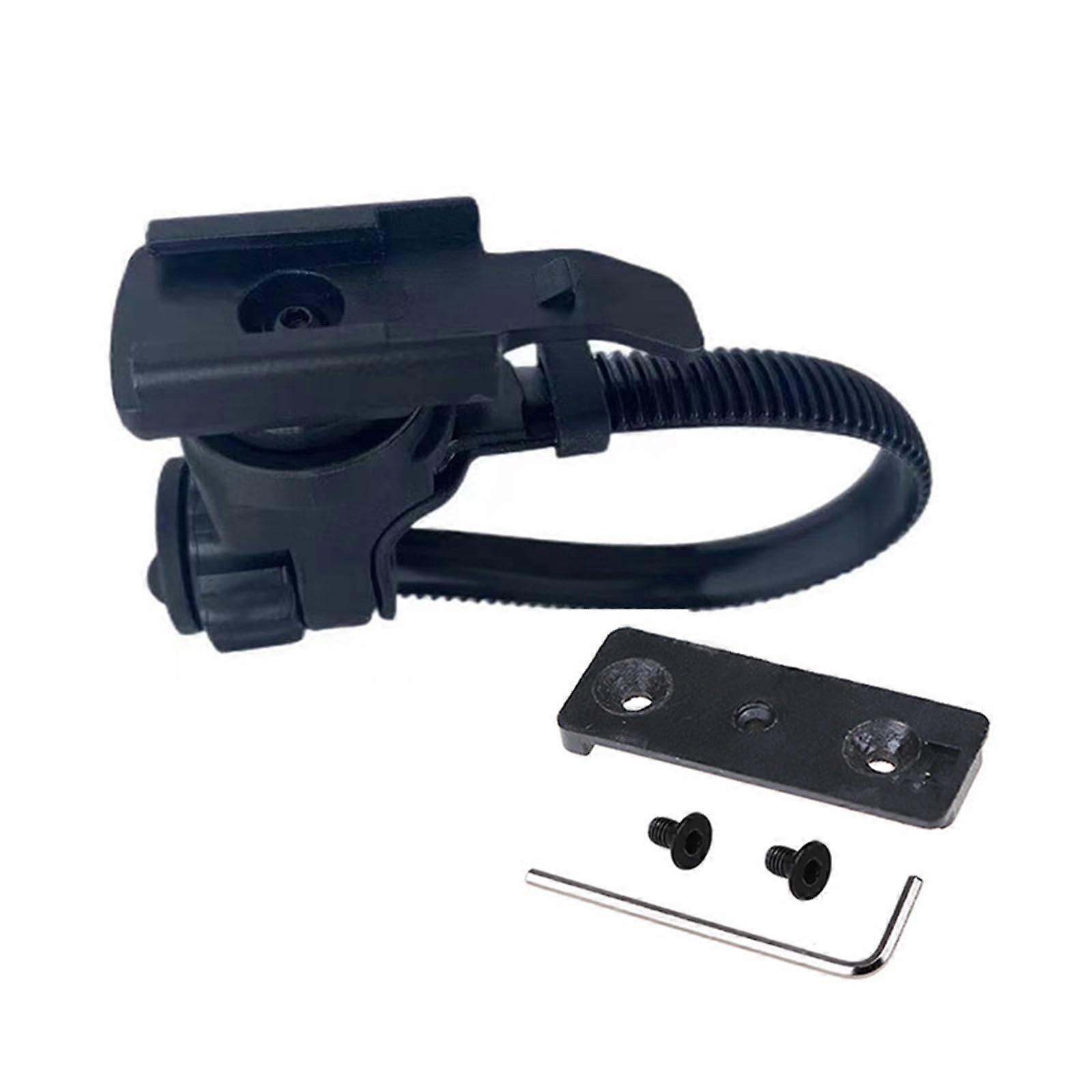 Bicycle Headlight Mount Adjustable LED Lamp Holder Quick Release Front Handlebar Bracket for BL12