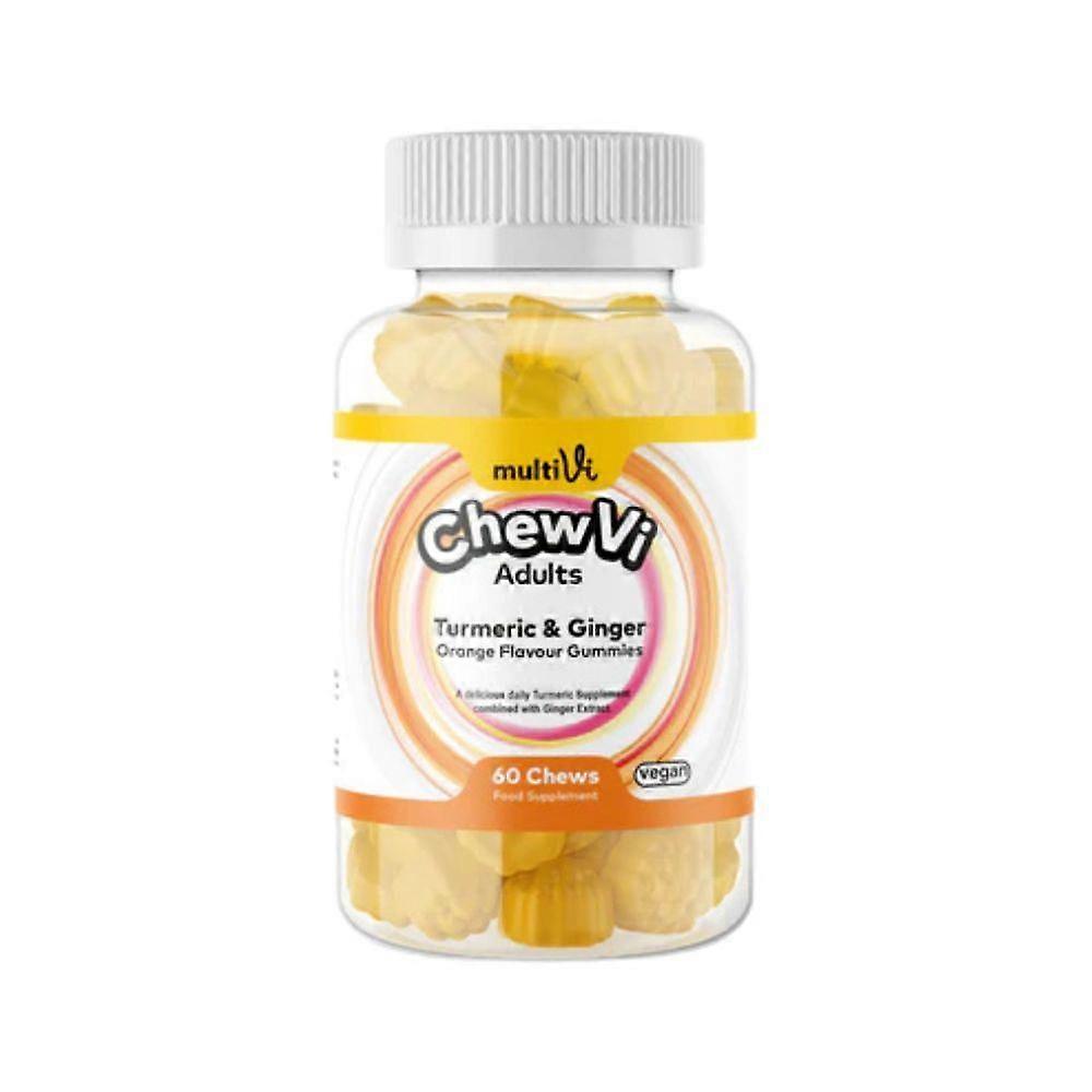 MultiVi Turmeric & Ginger Gummies Orange Flavour 60 gummies
