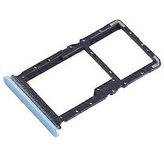 Lemonda For Xiaomi Redmi 13 4G 13 5G Dual SIM Card Tray Holder Replacement Part (without Logo) - Blu