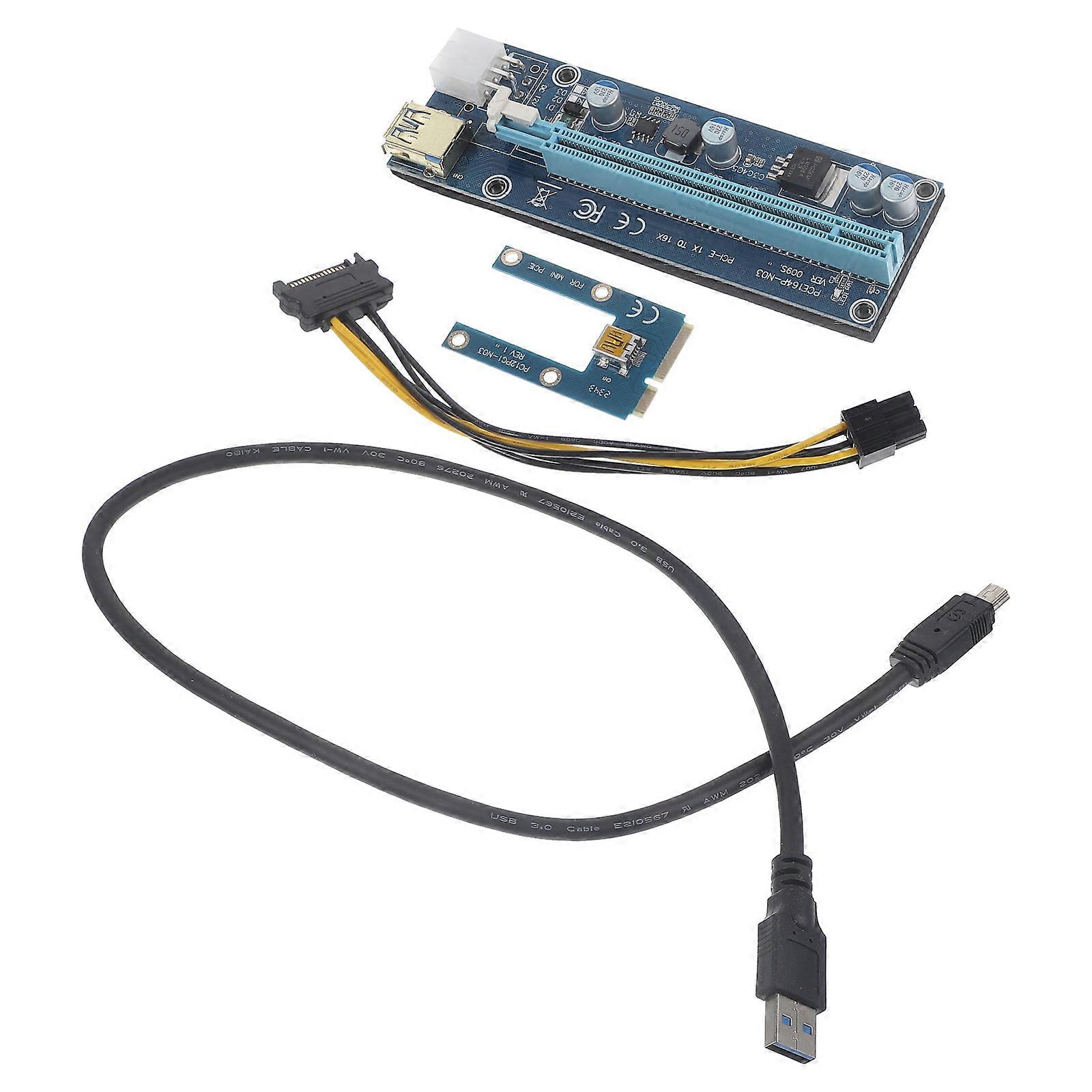 External GPU for Laptop Pcie Graphics Card for Visual Upgrade 4Pcs