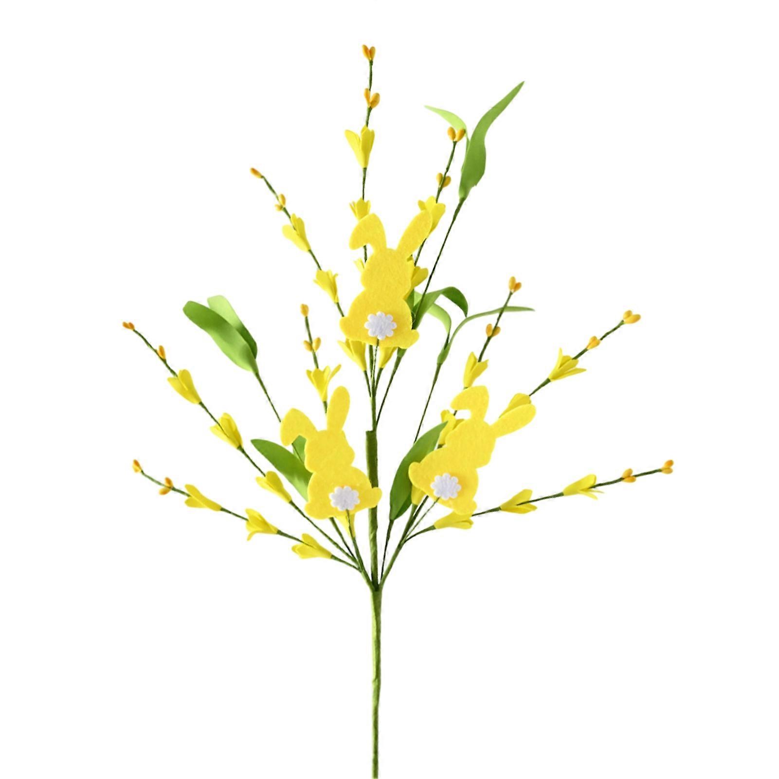 Artificial Easter Bunny Picks Spring for Daily Use Practical Design fo