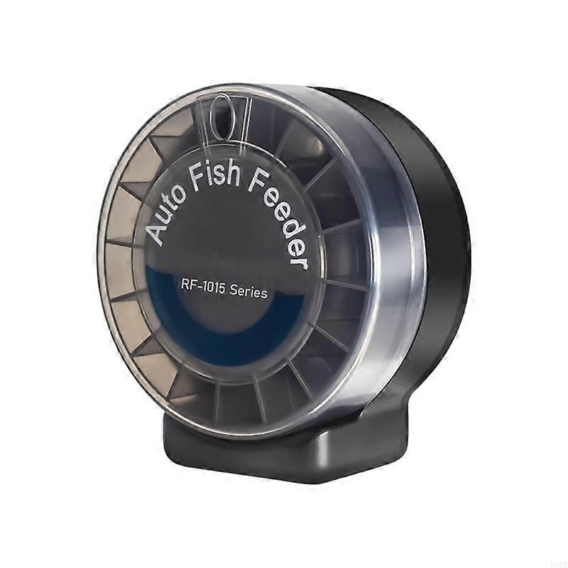 Automatic Fish Feeder For Aquariums With 15 Compartments Precise Portion Control And Auto Programming For Healthy Fish