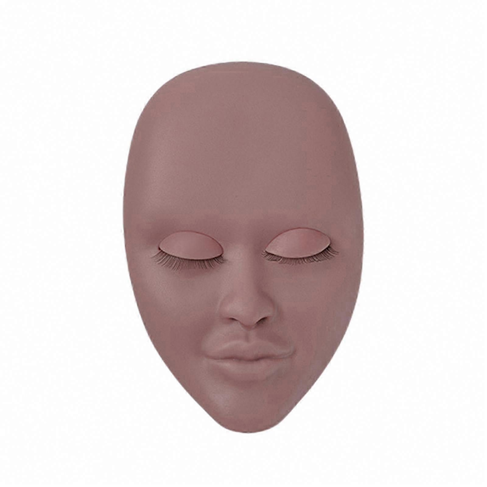 Lash Practice Head with Removable Eyelids for Eyelash Extension Training