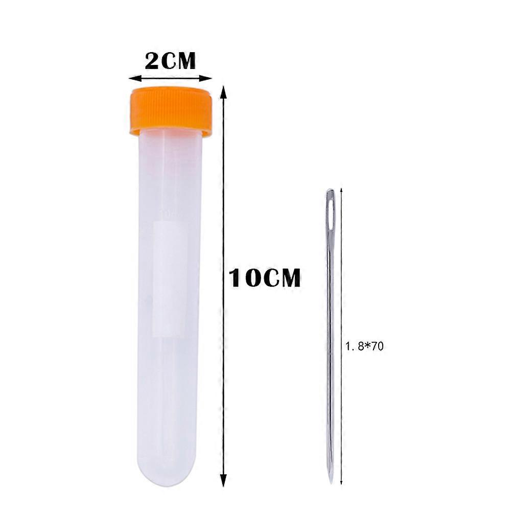 Needles for Craft Large-Eye Stitching Needle for Stitching Use 20Pcs