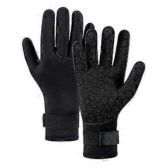 Neoprene Diving Winter Heated Gloves Men Women Diver Wetsuit Snorkeling Canoeing